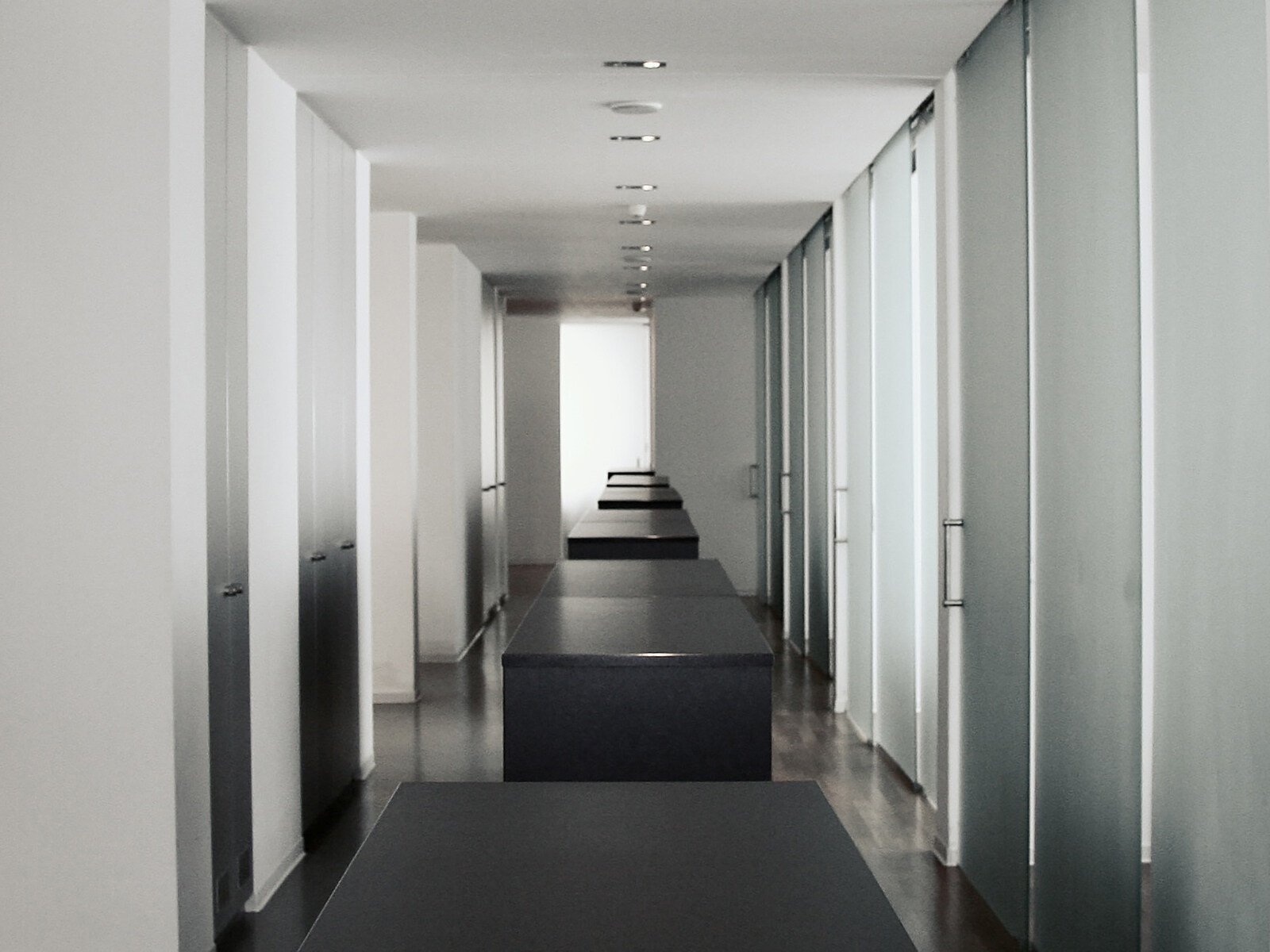Office Fürth architecture regal milchglas