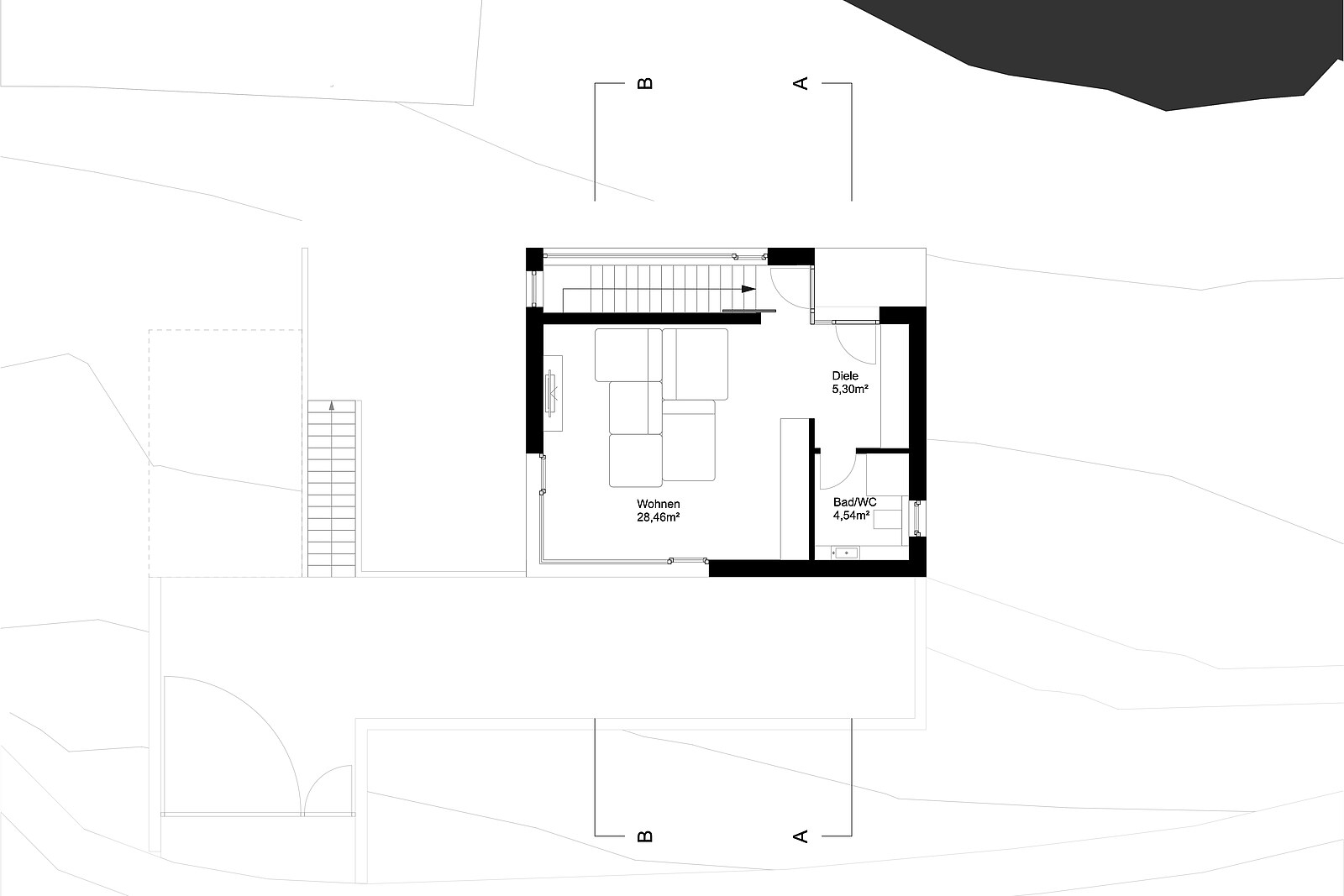 Architektur Altdorf Grundriss Plan Ferienhaus 