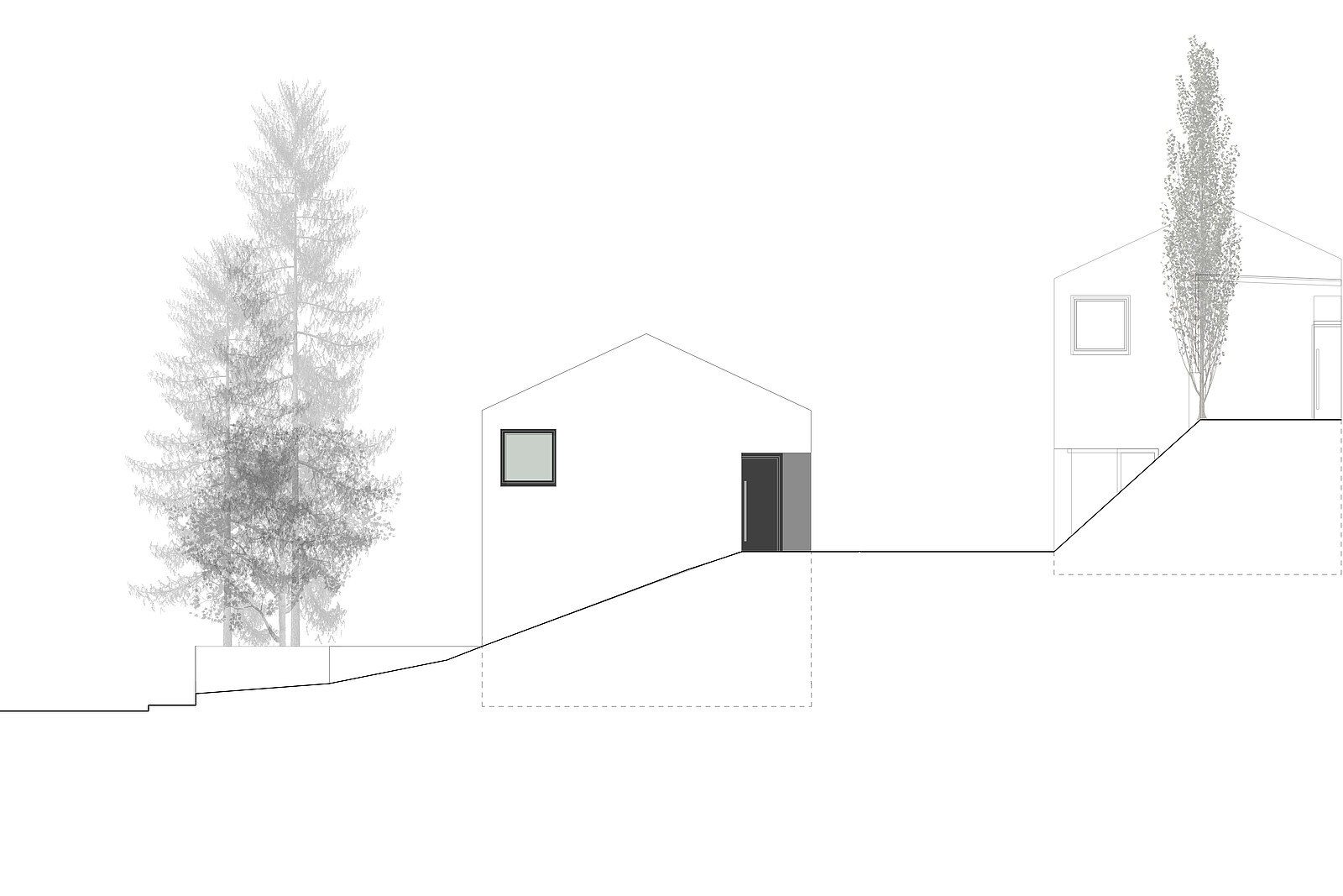 Ansicht Planung Altdorf Ferienhaus Architektur Nürnberg 