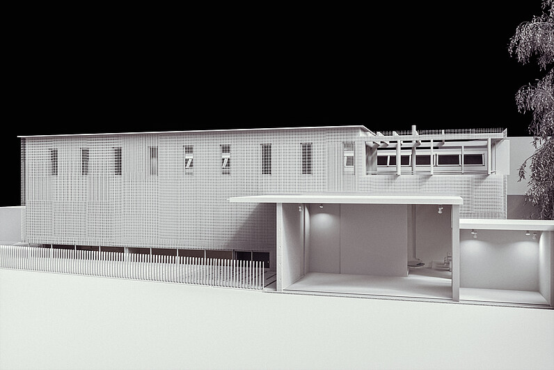 Schnittmodell Architecture Nürnberg Deutschland Planung Konzept 